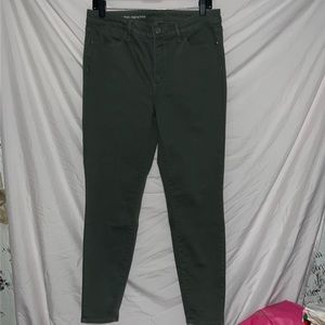 Womens Talbots High-Waist Jegging Ankle Jeans